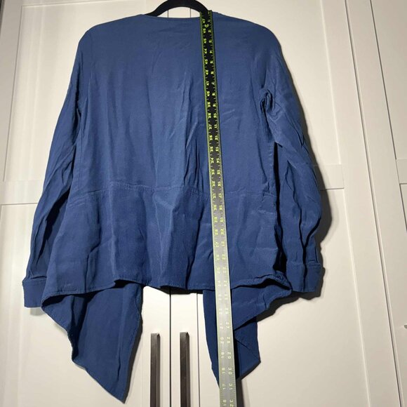 Matty M Women Cardigan Casual Blue MEDIUM - Picture 7 of 7